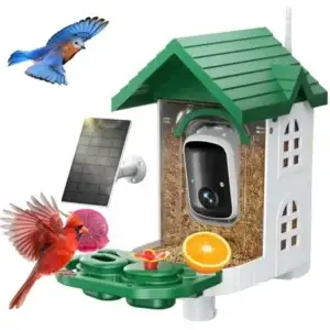 Bird Feeder Camera Solar Powered, AI Identify Bird Species