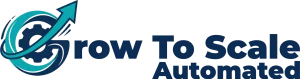 Grow To Scale Automated Wide - Blue - Cropped Canvas