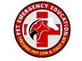 Logo for Pet Emergency Education and CPR certification.